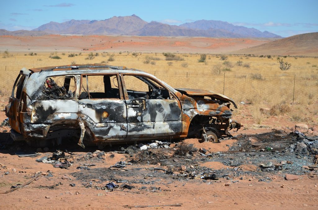 dream car crashes